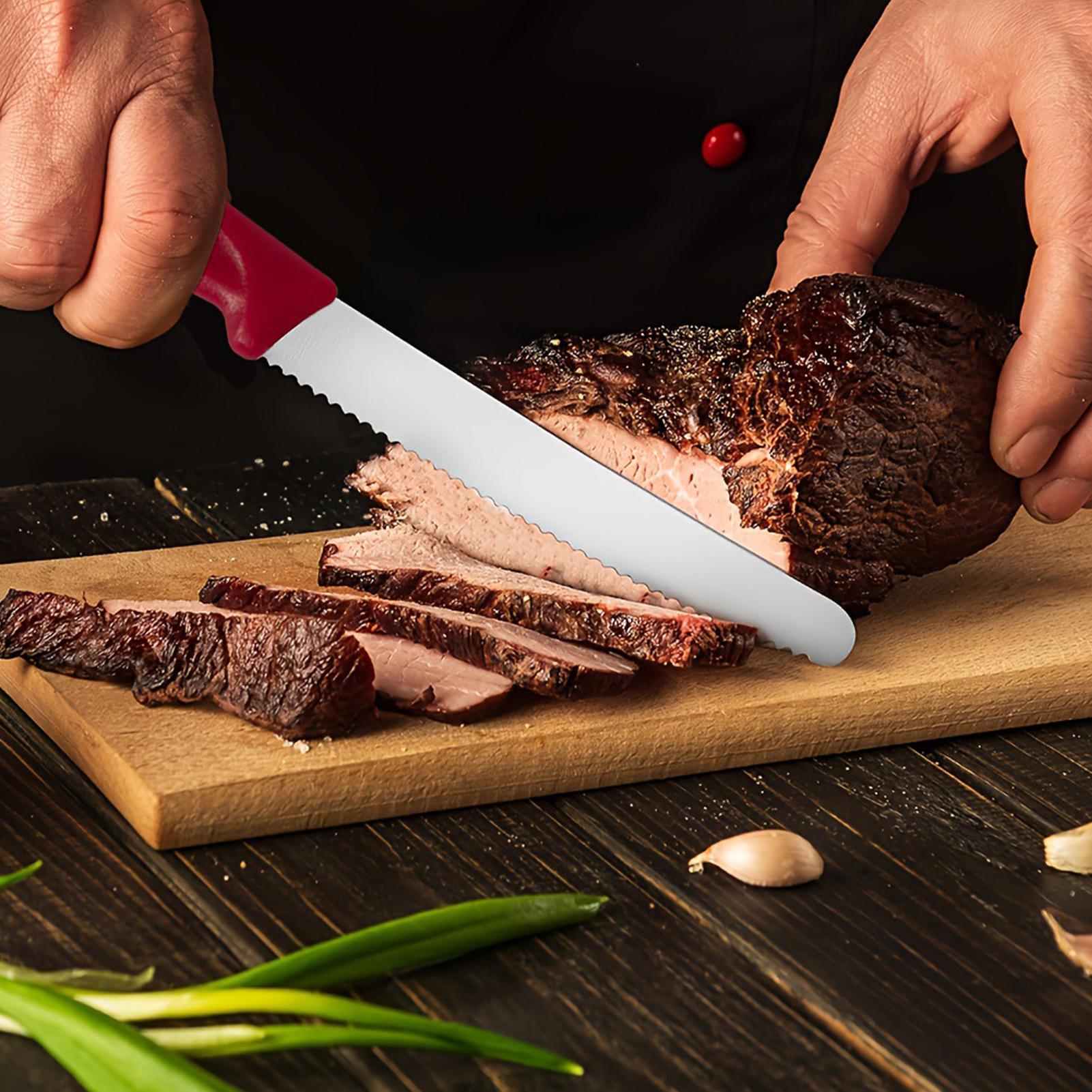 Cortador de carne dentado, 5 p - Meal Prep Usa reseña y precio