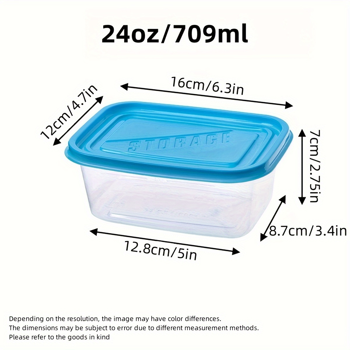 Juego de 6 Recipientes Transpa - Meal Prep Microwave reseña y precio