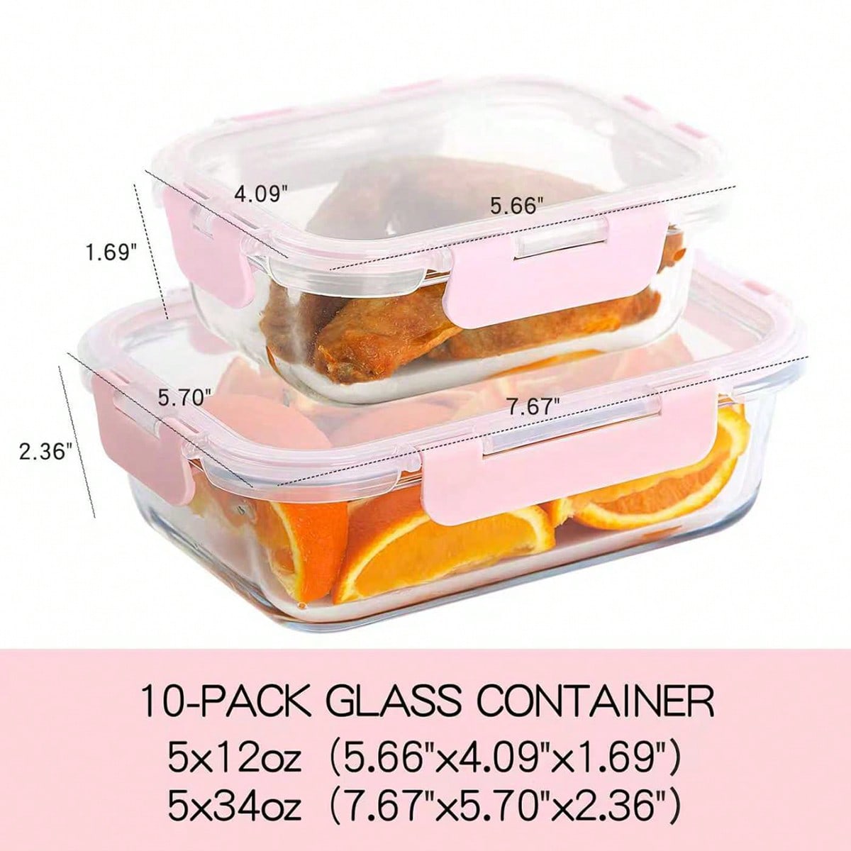 Paquete de 10 recipientes de v - Meal Prep Microwave reseña y precio