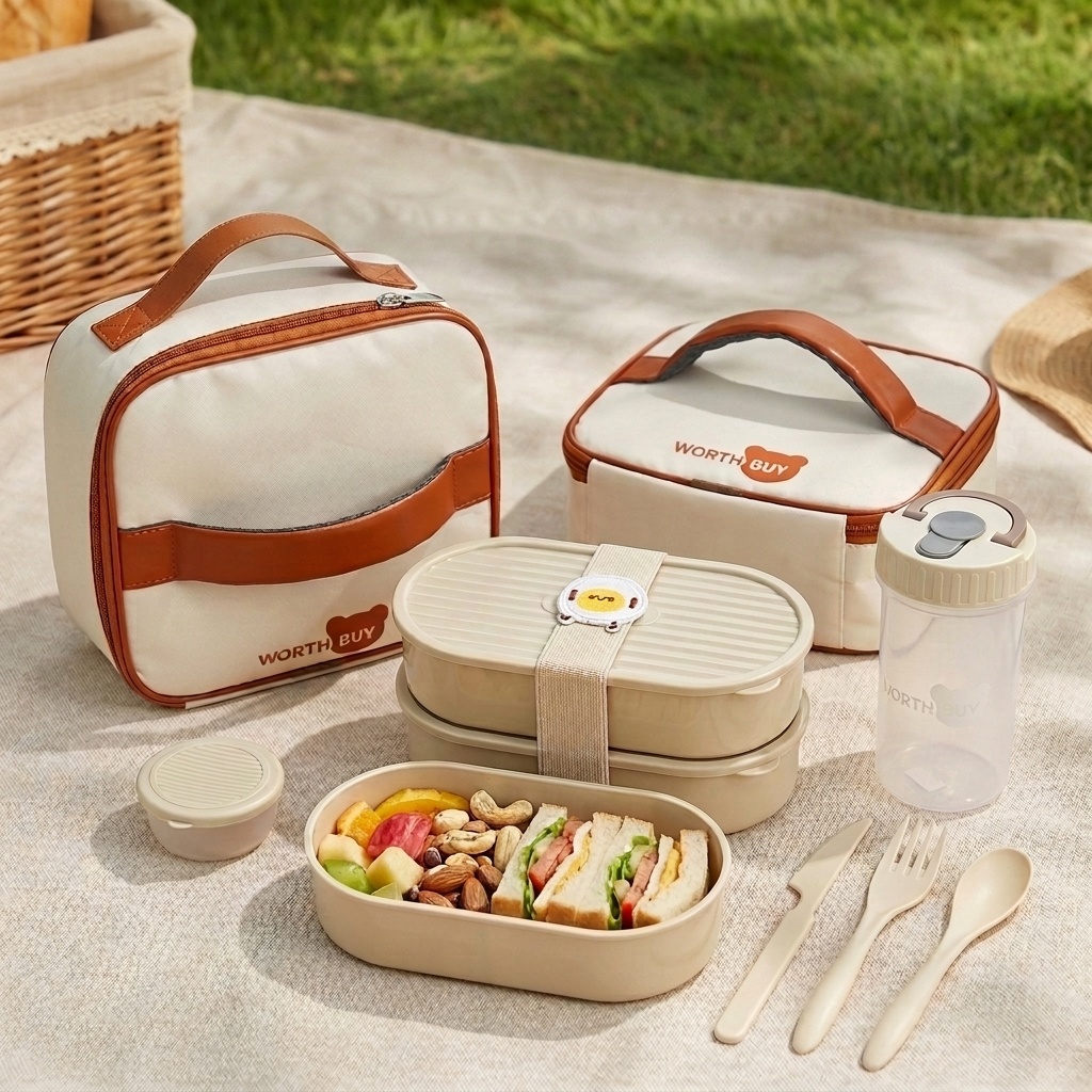 2 piezas/set de loncheras reut - Meal Prep Microwave reseña y precio