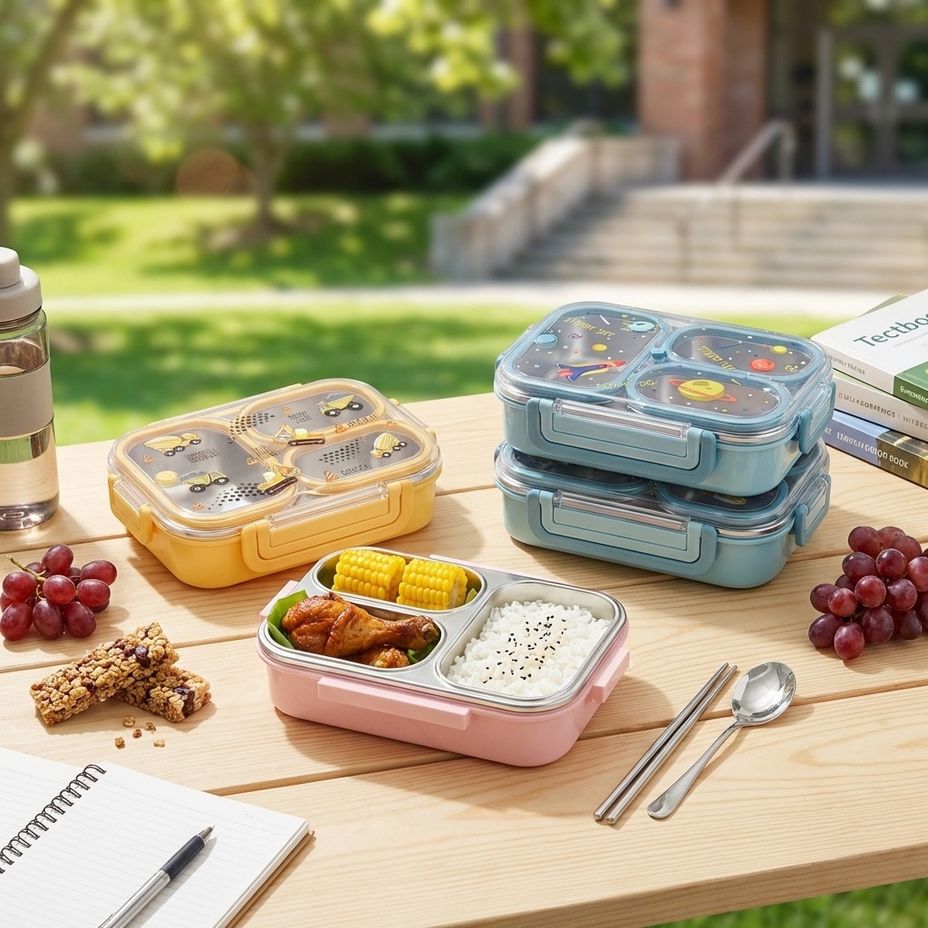 Lonchera Bento de 900 ml, Lind - Meal Prep Microwave reseña y precio