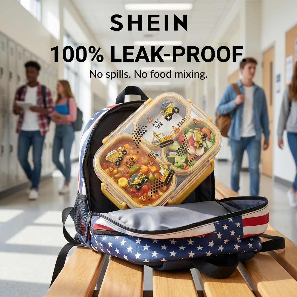 Lonchera Bento de 900 ml, Lind - Meal Prep Microwave reseña y precio