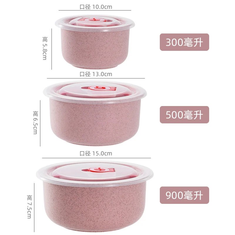Cuenco de paja de trigo para m - Meal Prep Microwave reseña y precio
